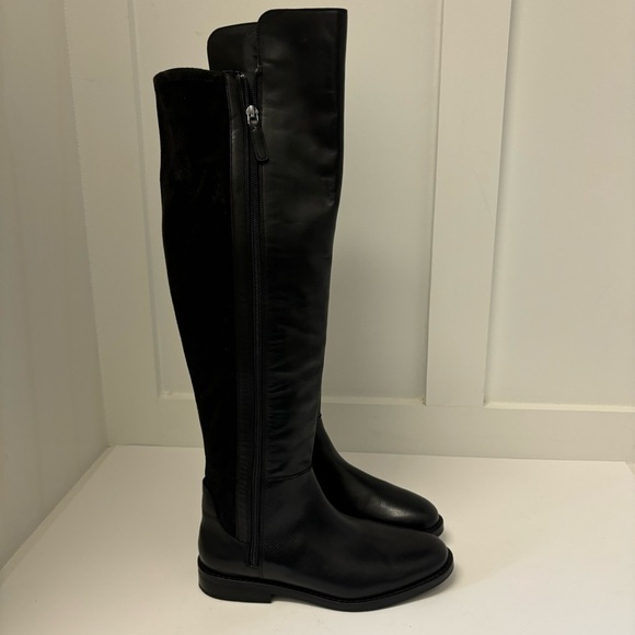 Cole Haan Chase Leather Round toe Over-The-Knee Boots Sz 6B - Picture 5 of 11